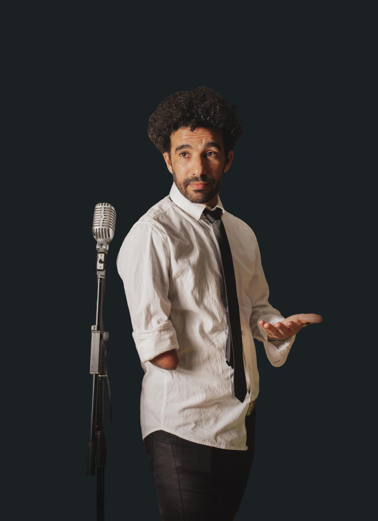 Salah El Yaakoubi (El Morologuista) en escena